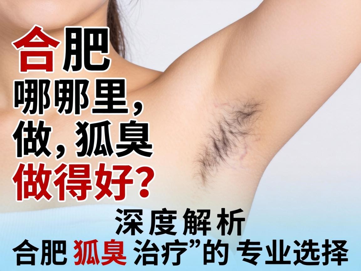 合肥哪里做狐臭做得好？深度解析合肥狐臭治疗的专业选择