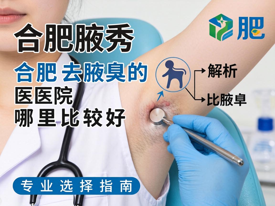 合肥腋秀解析，合肥去腋臭的医院哪里比较好，专业选择指南