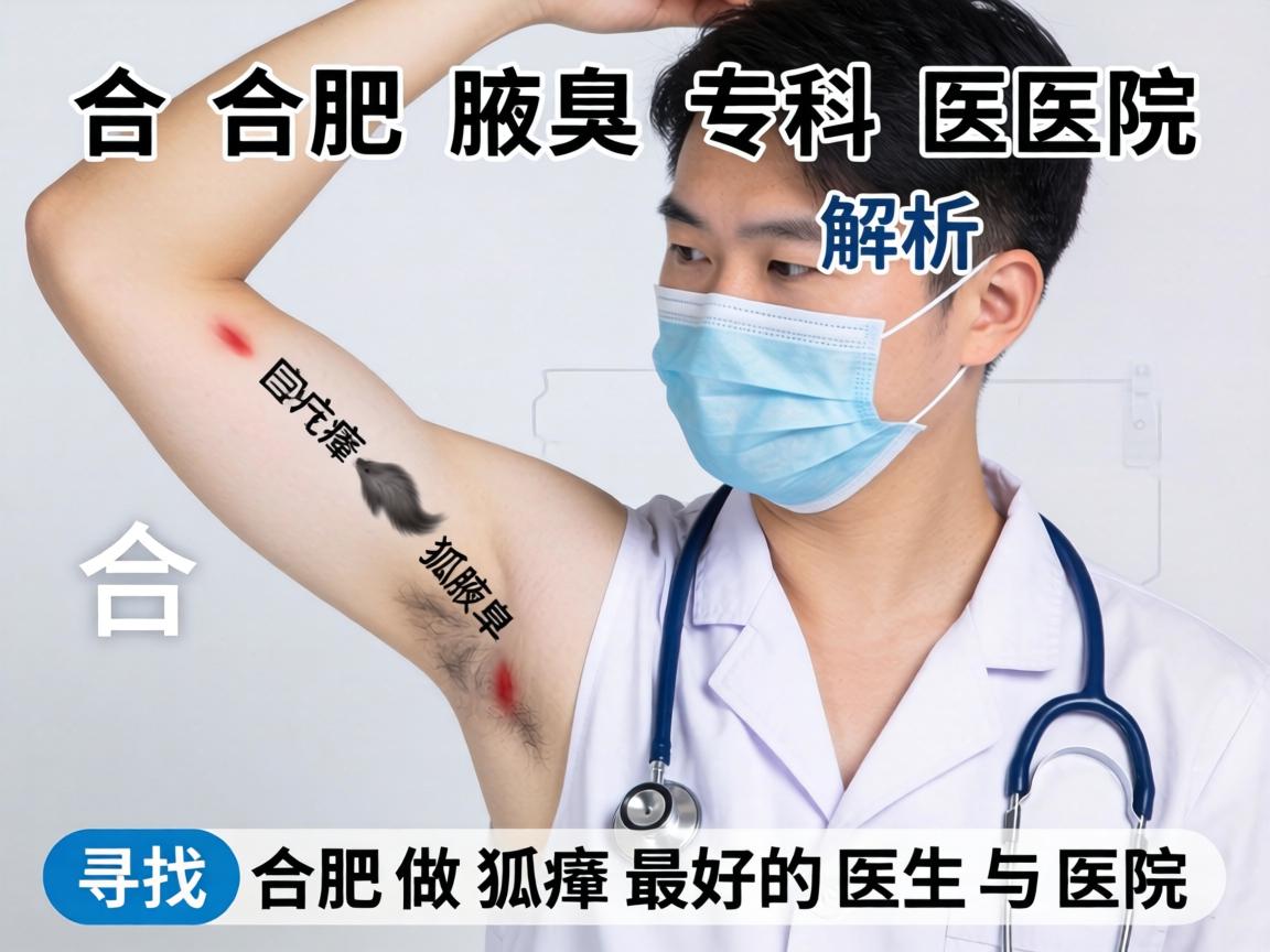 合肥腋臭专科医院解析，寻找合肥做狐臭最好的医生与医院