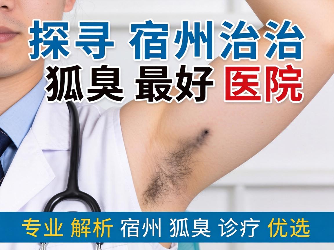 探寻宿州治狐臭最好医院，专业解析宿州狐臭诊疗优选