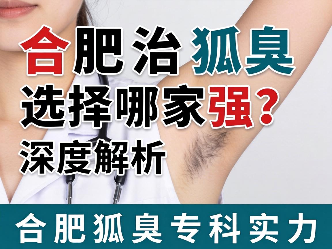合肥治狐臭选择哪家强？深度解析合肥狐臭专科实力