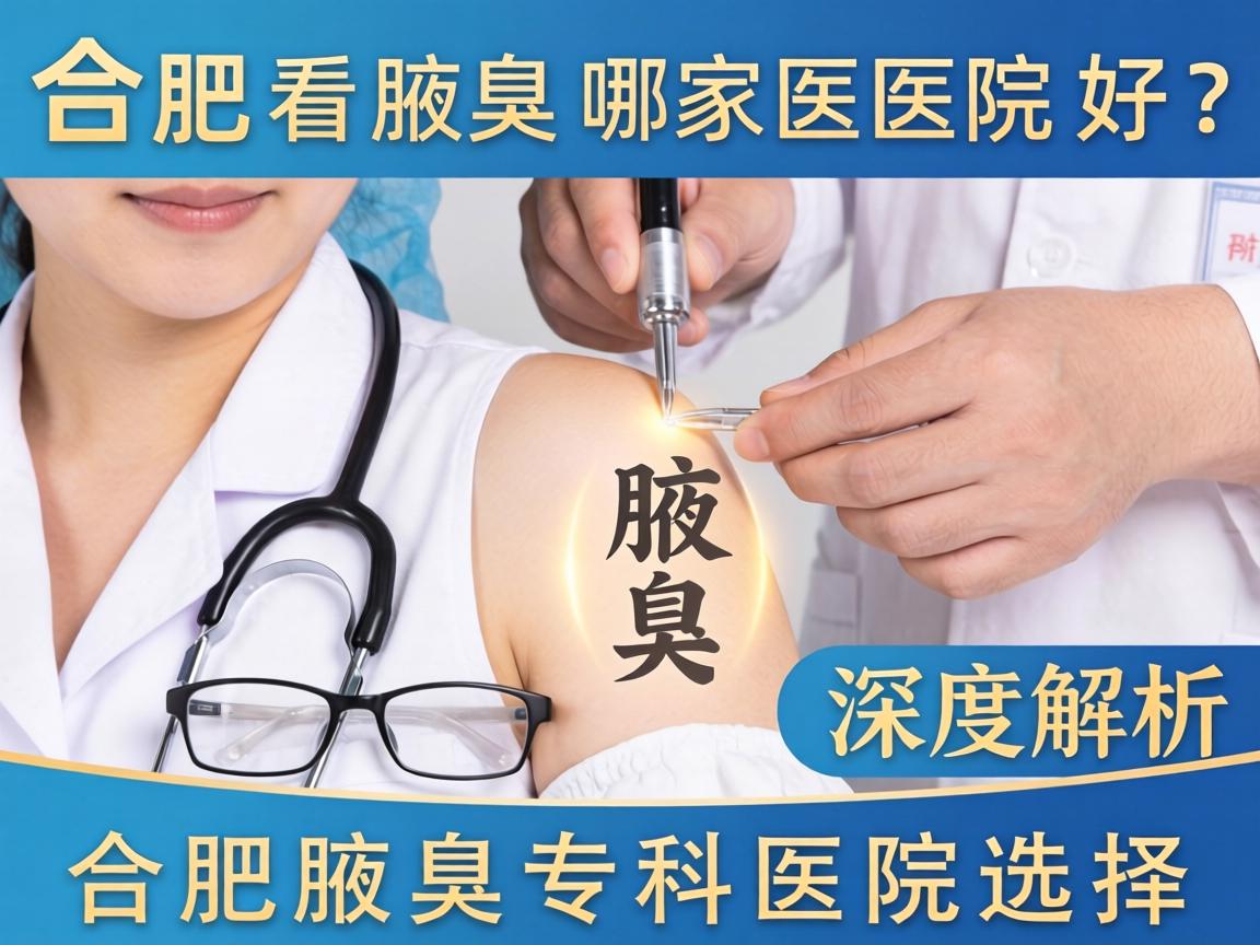 在合肥看腋臭哪家医院好？深度解析合肥腋臭专科医院选择
