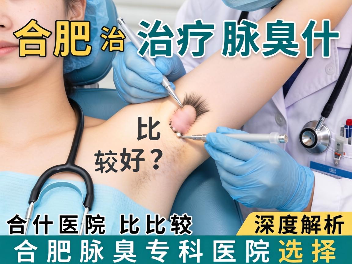 合肥治疗腋臭什么医院比较好？深度解析合肥腋臭专科医院选择