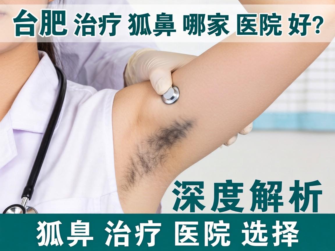 合肥治疗狐臭哪家医院好？深度解析狐臭治疗医院选择