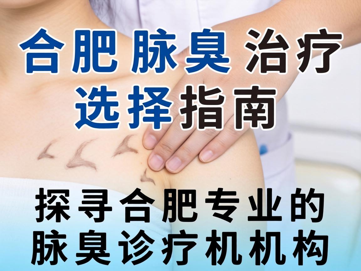 合肥腋臭治疗选择指南，探寻合肥专业的腋臭诊疗机构