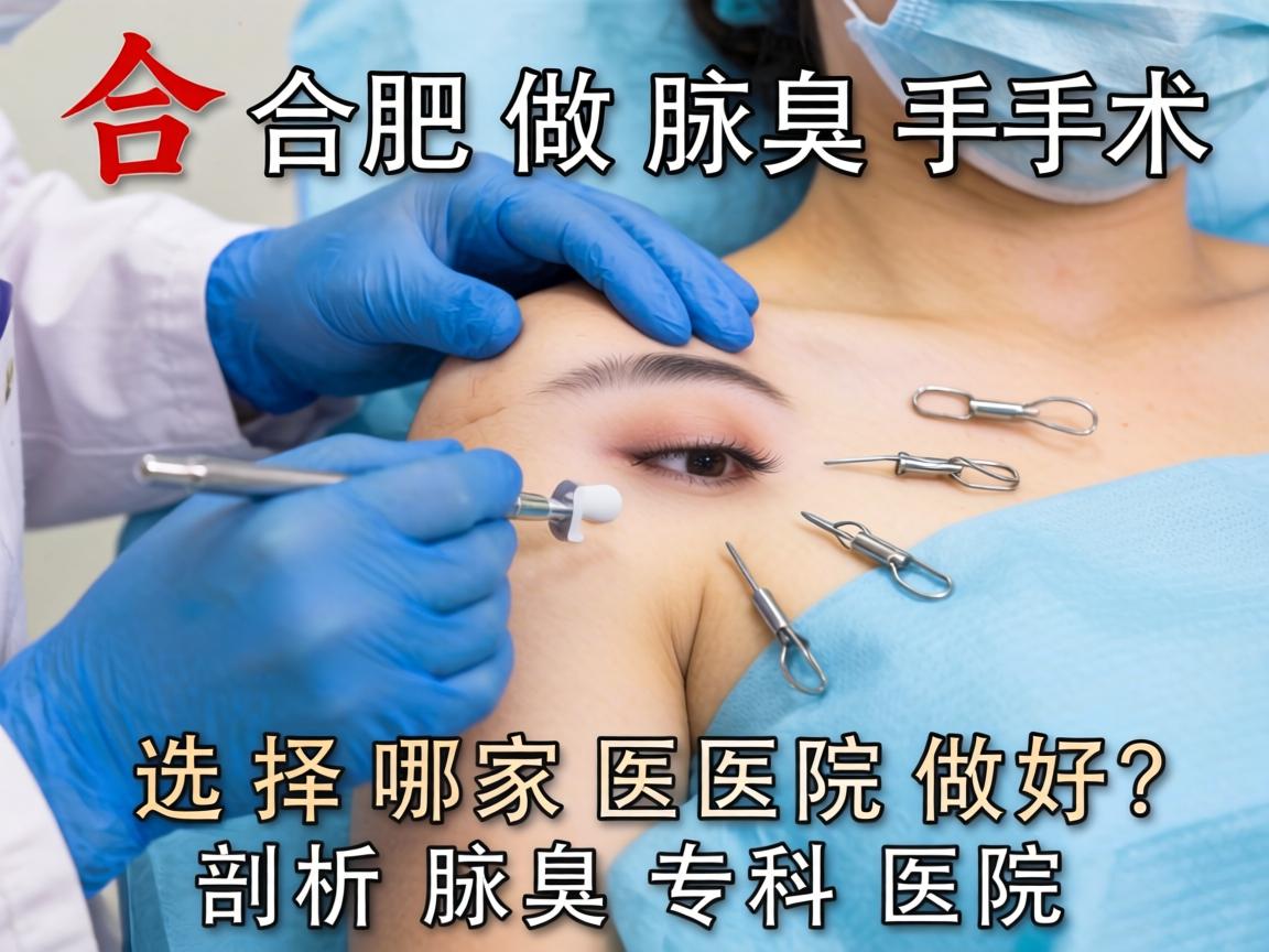 在合肥做腋臭手术，选择哪家医院做好？剖析腋臭专科医院