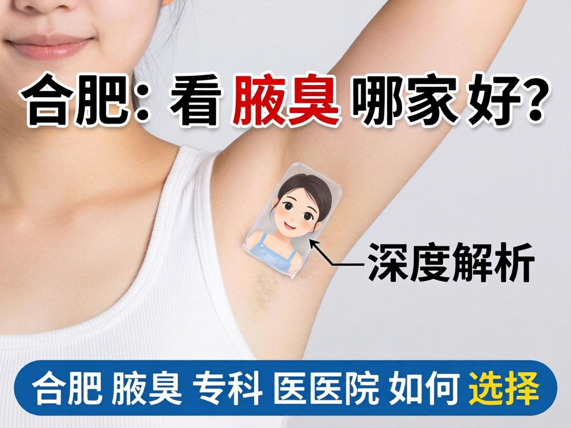 合肥看腋臭哪家好？深度解析合肥腋臭专科医院如何选择