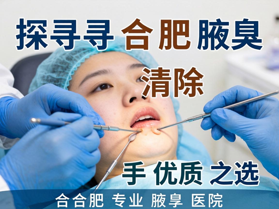 探寻合肥腋臭清除手术优质之选，解析合肥专业腋臭医院