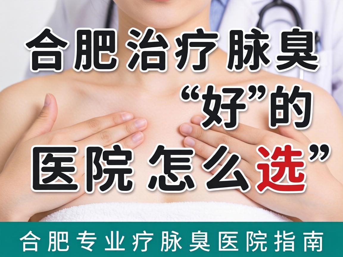 合肥治疗腋臭好的医院怎么选？合肥专业疗腋臭医院指南