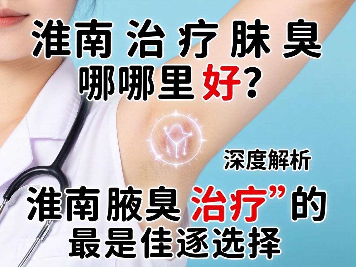 淮南治疗腋臭哪里好？深度解析淮南腋臭治疗的最佳选择