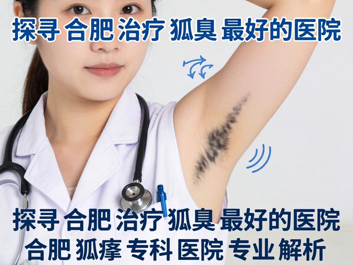 探寻合肥治疗狐臭最好的医院，合肥狐臭专科医院专业解析
