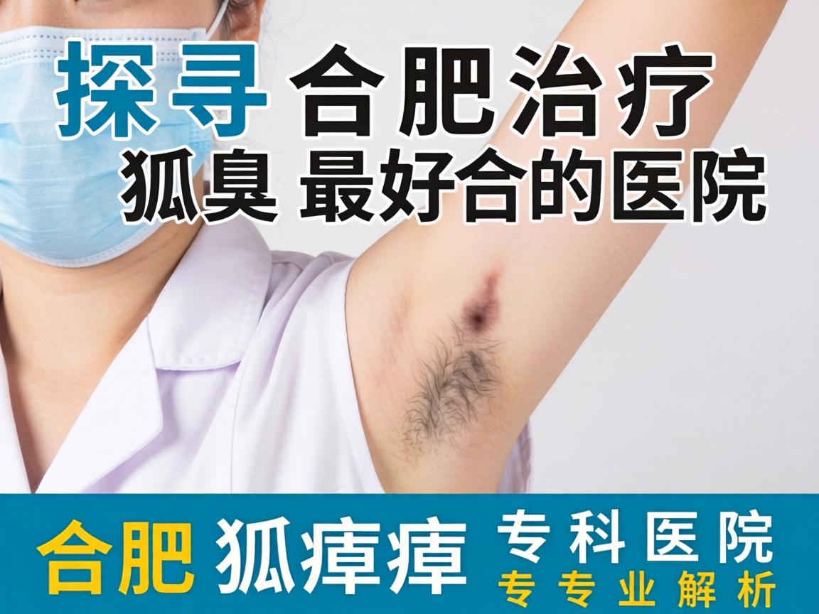 探寻合肥治疗狐臭最好的医院，合肥狐臭专科医院专业解析