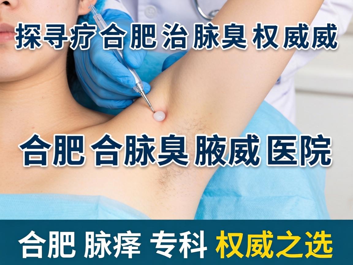 探寻合肥治腋臭权威医院，合肥腋臭专科权威之选