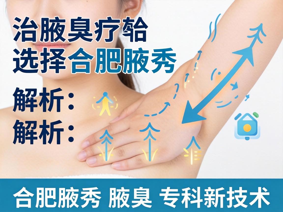 腋臭治疗选择合肥腋秀 解析合肥腋秀腋臭专科新技术