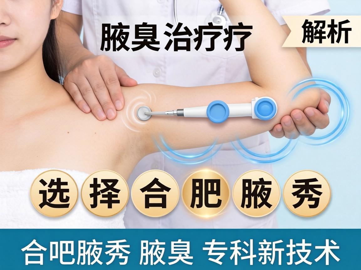腋臭治疗选择合肥腋秀 解析合肥腋秀腋臭专科新技术