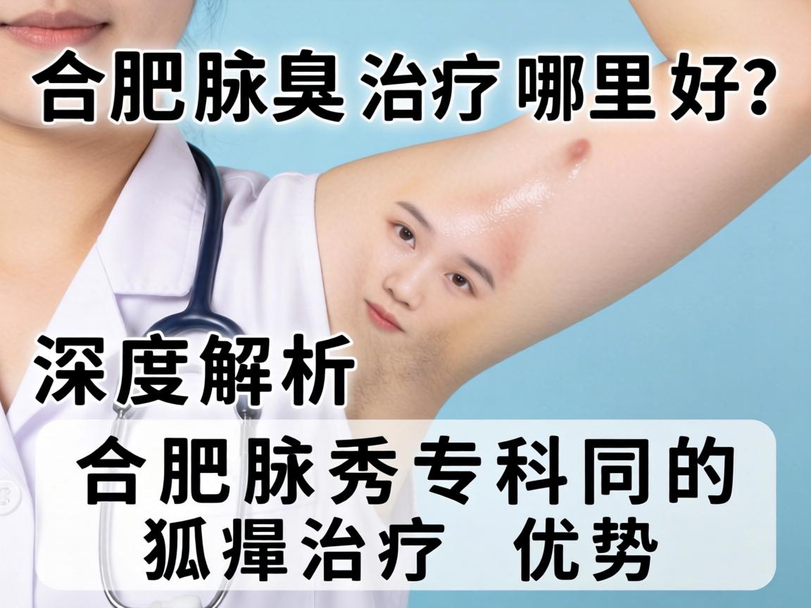合肥腋臭治疗哪里好？深度解析合肥腋秀专科的狐臭治疗优势