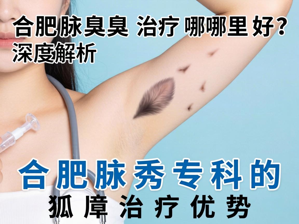 合肥腋臭治疗哪里好？深度解析合肥腋秀专科的狐臭治疗优势