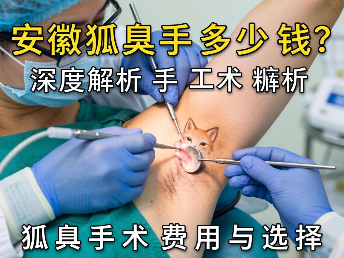 安徽狐臭手术多少钱？深度解析狐臭手术费用与选择