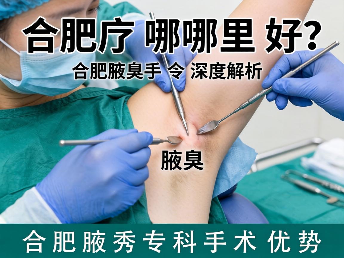合肥腋臭手术哪里好？深度解析合肥腋秀专科手术优势