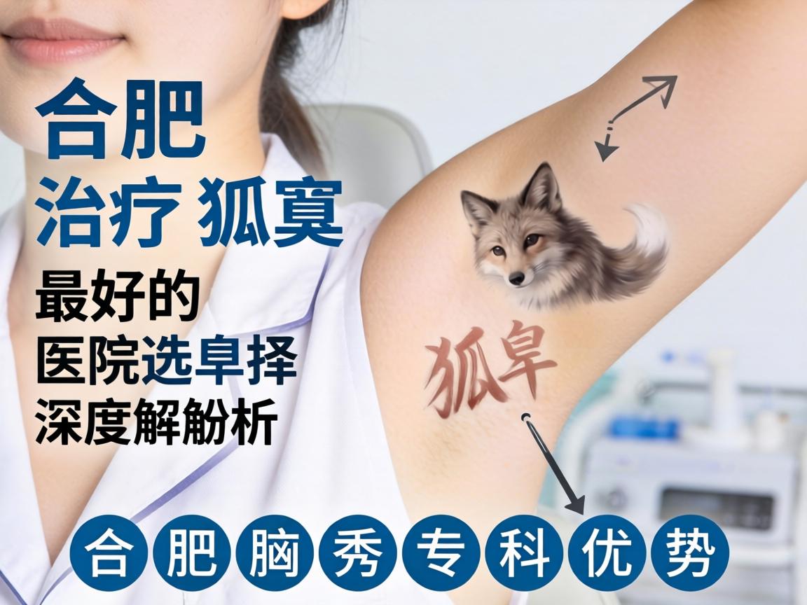 合肥治疗狐臭最好的医院选择，深度解析合肥腋秀专科优势