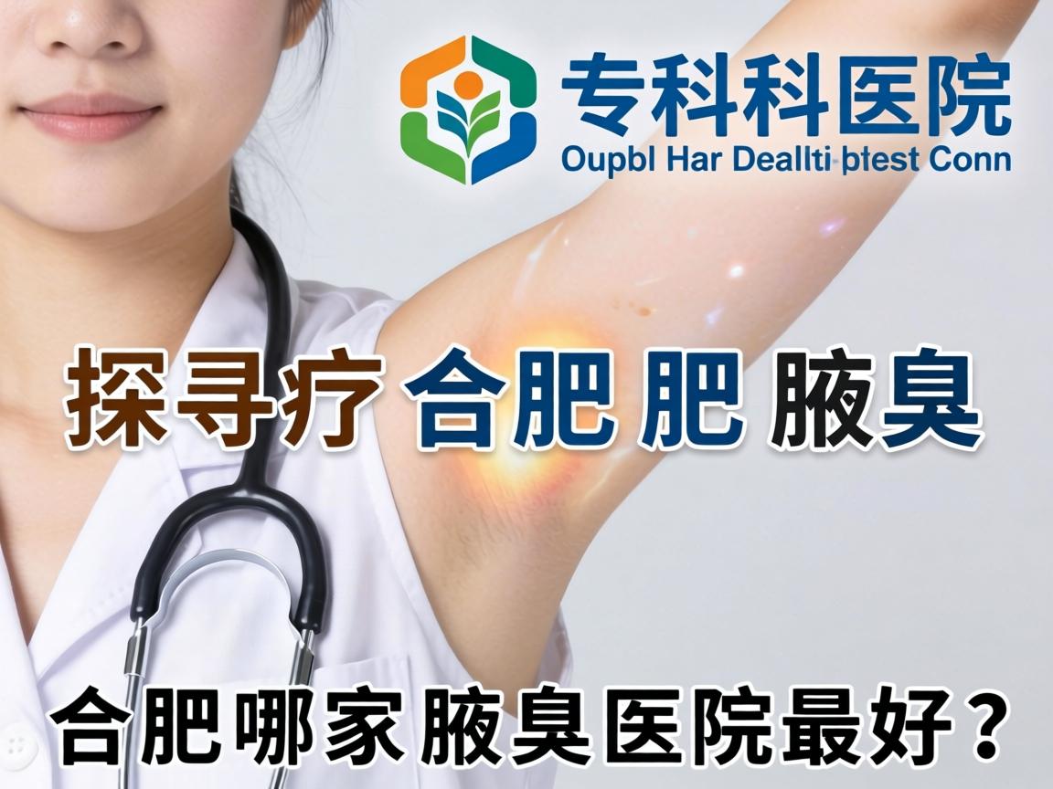 探寻合肥腋臭专科医院，合肥哪家腋臭医院最好？