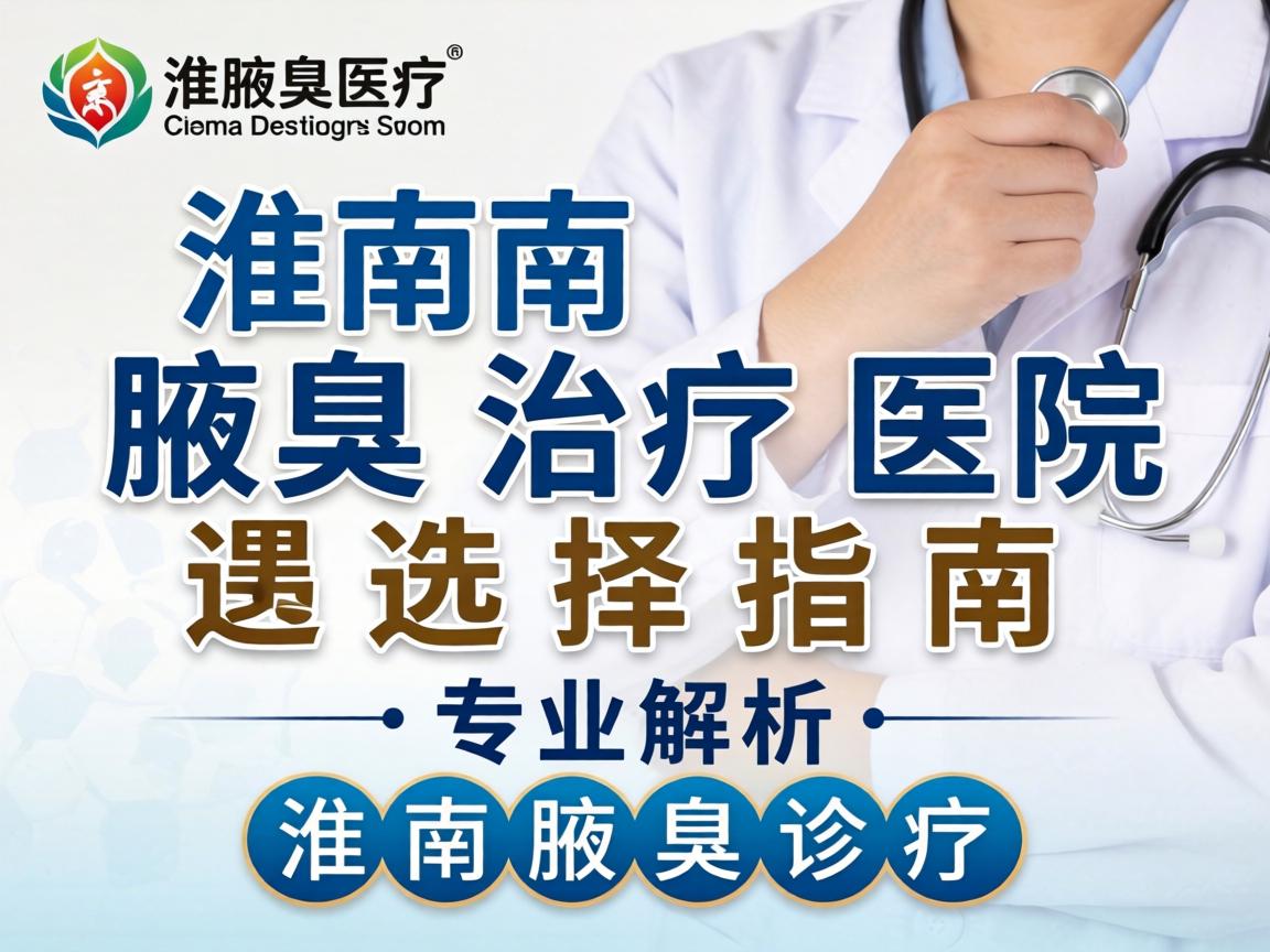 淮南腋臭治疗医院选择指南，专业解析淮南腋臭诊疗