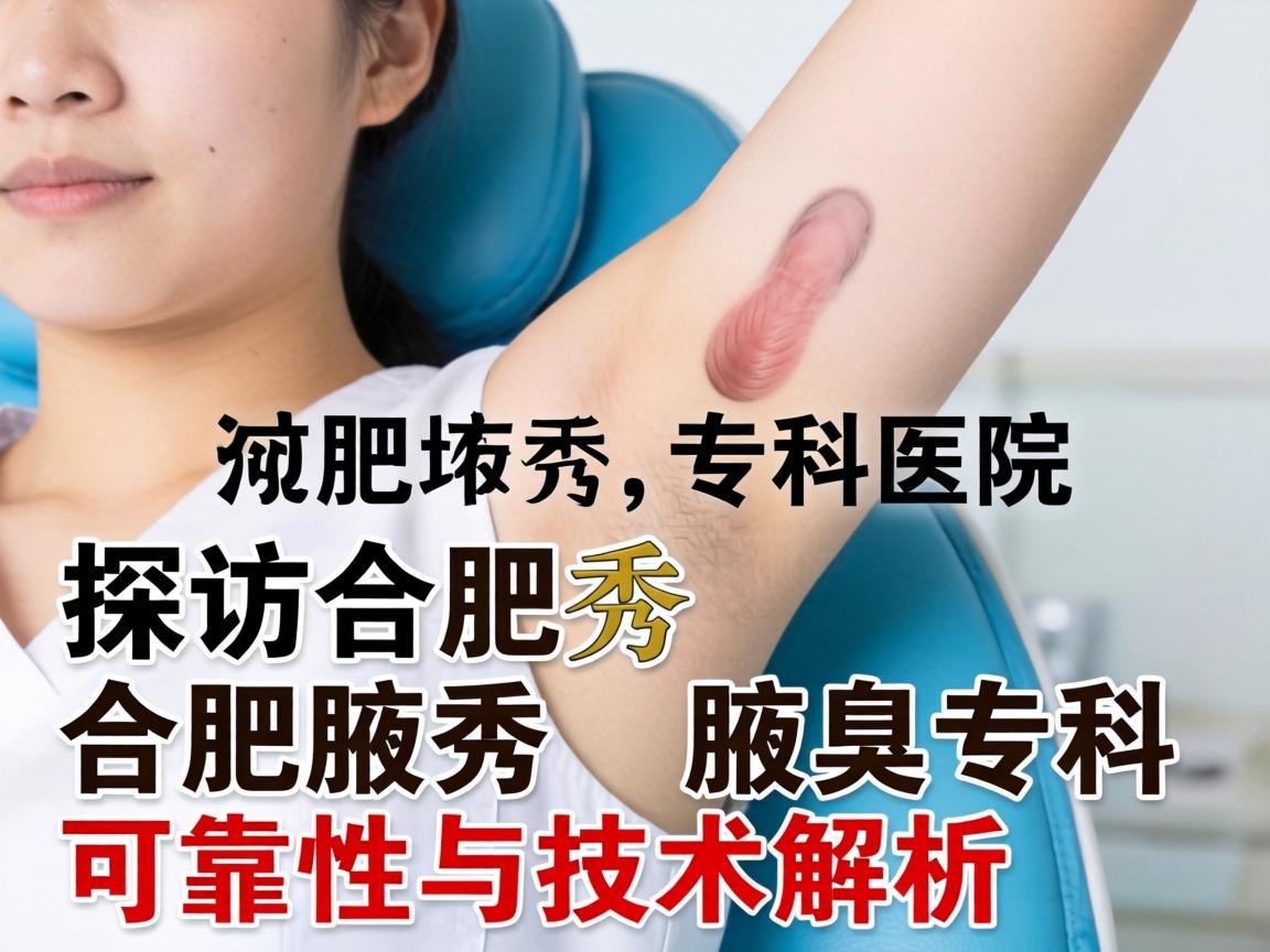 探访合肥腋秀腋臭专科医院，合肥腋秀腋臭专科可靠性与技术解析