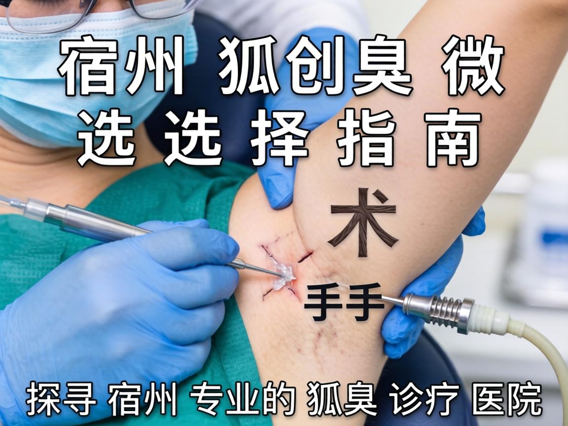 宿州狐臭微创手术选择指南，探寻宿州专业的狐臭诊疗医院