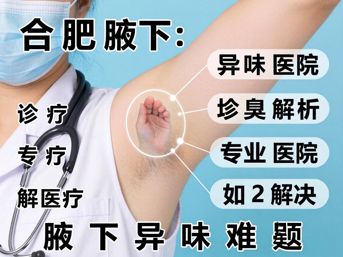 合肥腋下异味诊疗医院解析，专业医院如何解决腋下异味难题