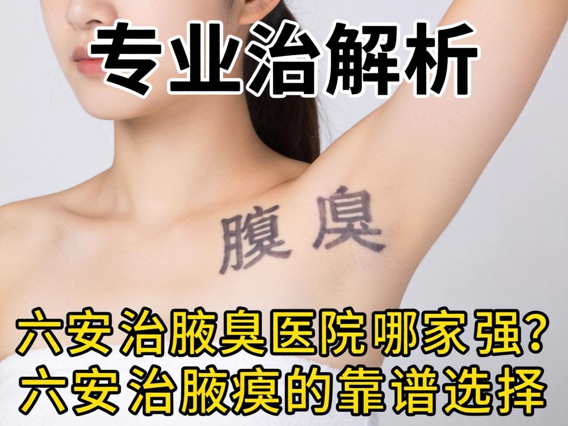 专业解析，六安治腋臭医院哪家强？六安治腋臭的靠谱选择