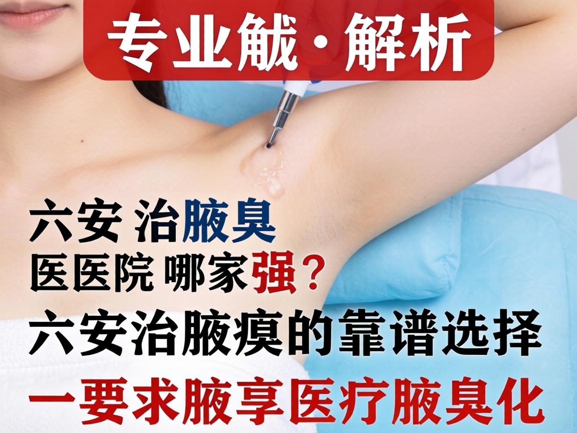 专业解析，六安治腋臭医院哪家强？六安治腋臭的靠谱选择