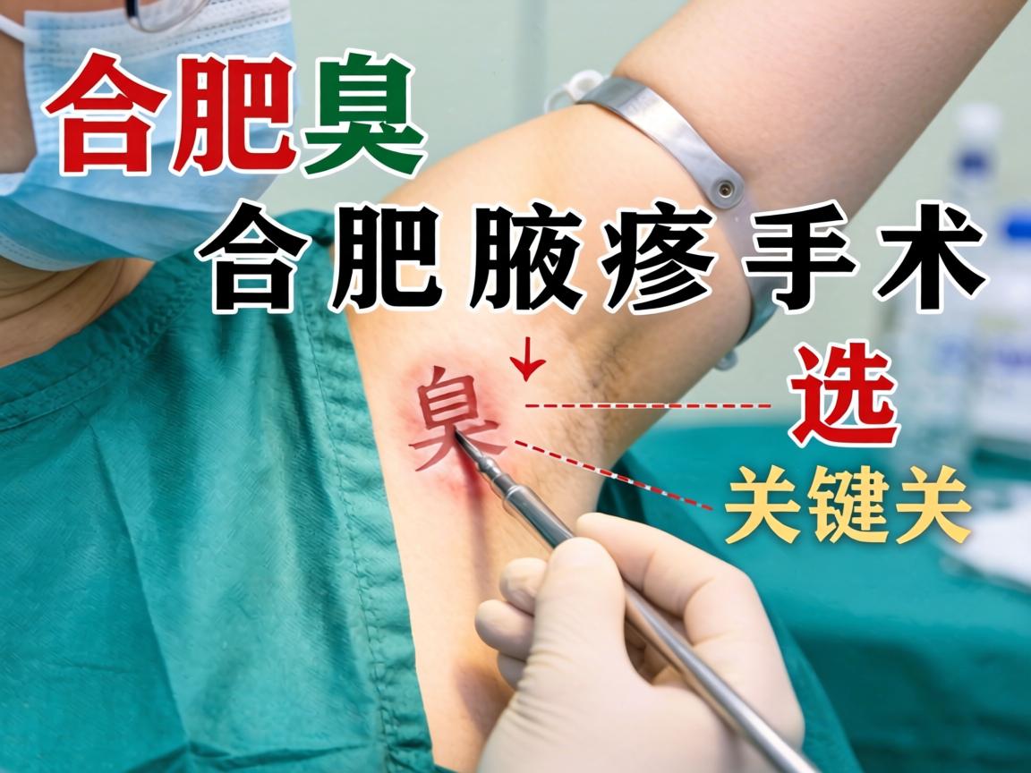 合肥腋臭手术深度解析，选择合肥腋臭手术的关键要点