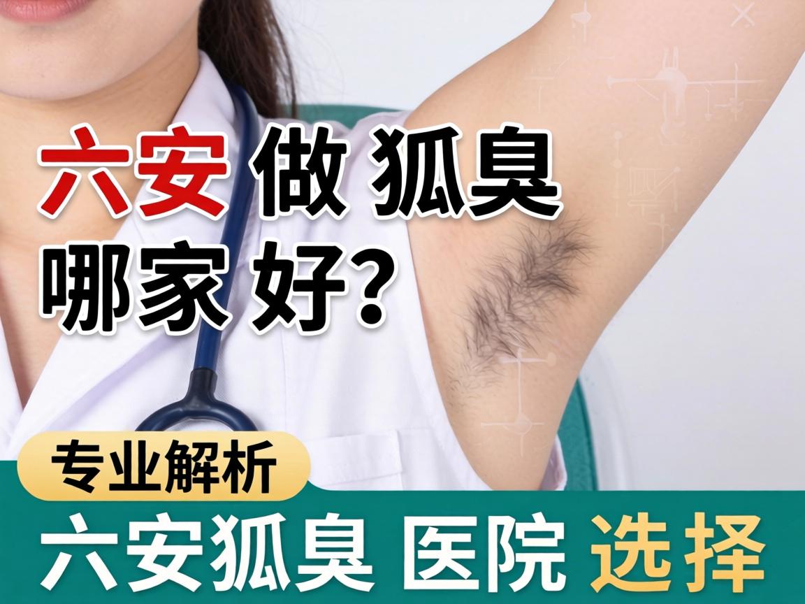六安做狐臭哪家好？专业解析六安狐臭医院选择
