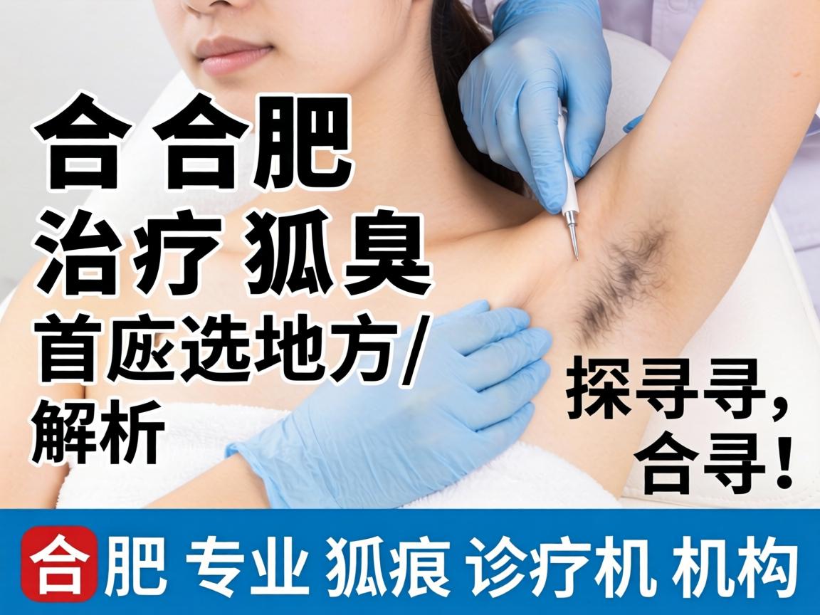 合肥治疗狐臭首选地方解析，探寻合肥专业狐臭诊疗机构