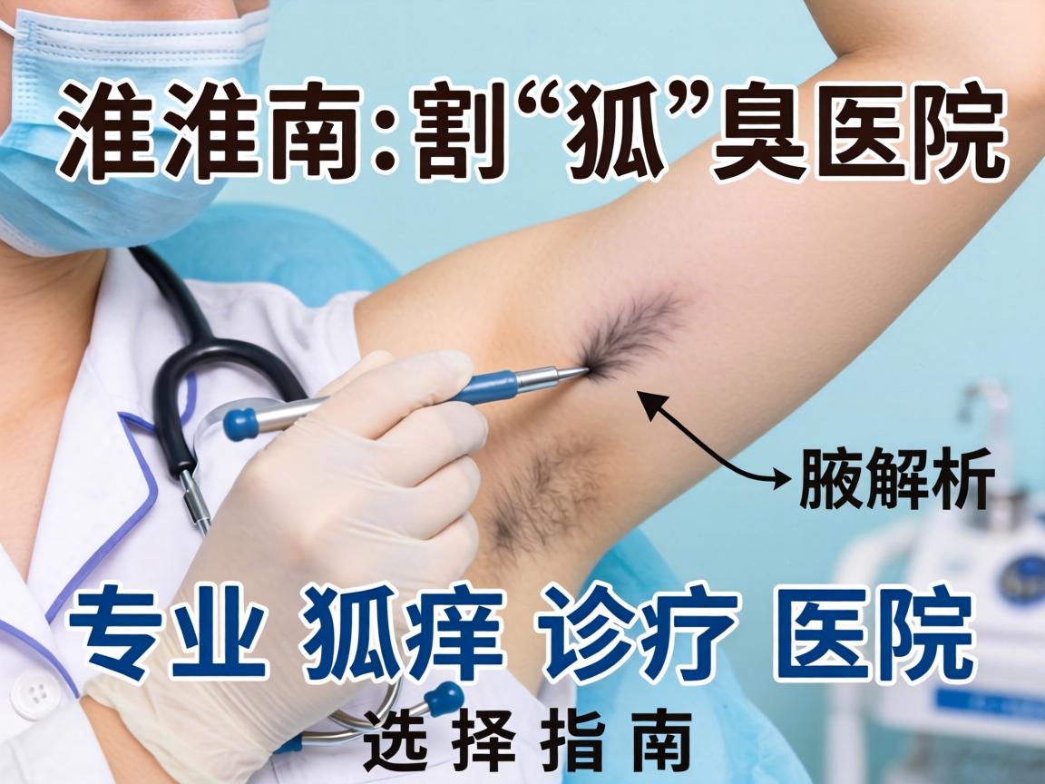 淮南割狐臭医院解析，专业狐臭诊疗医院的选择指南