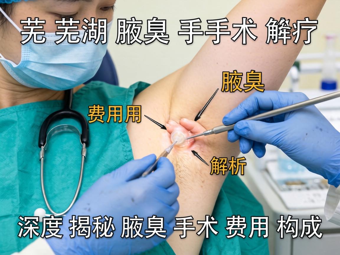 芜湖腋臭手术费用解析，深度揭秘腋臭手术费用构成