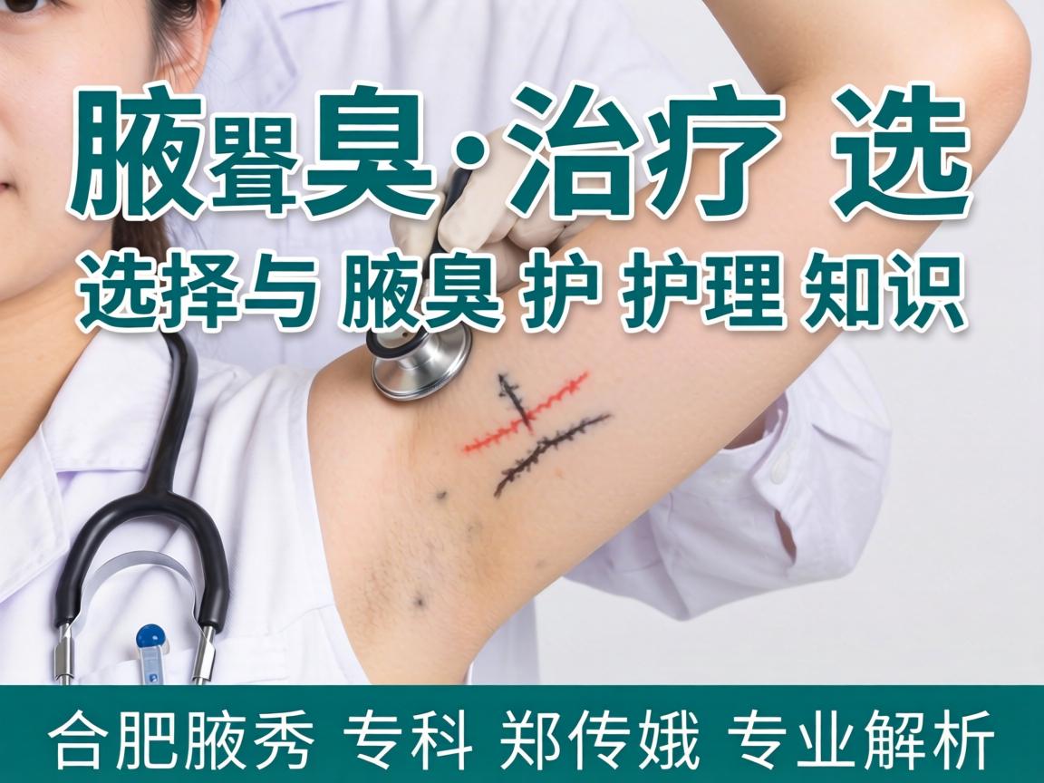 腋臭治疗选择与腋臭护理知识,合肥腋秀专科郑传娥专业解析 腋臭治疗选择与腋臭护理知识,合肥腋秀专科郑传娥专业解析