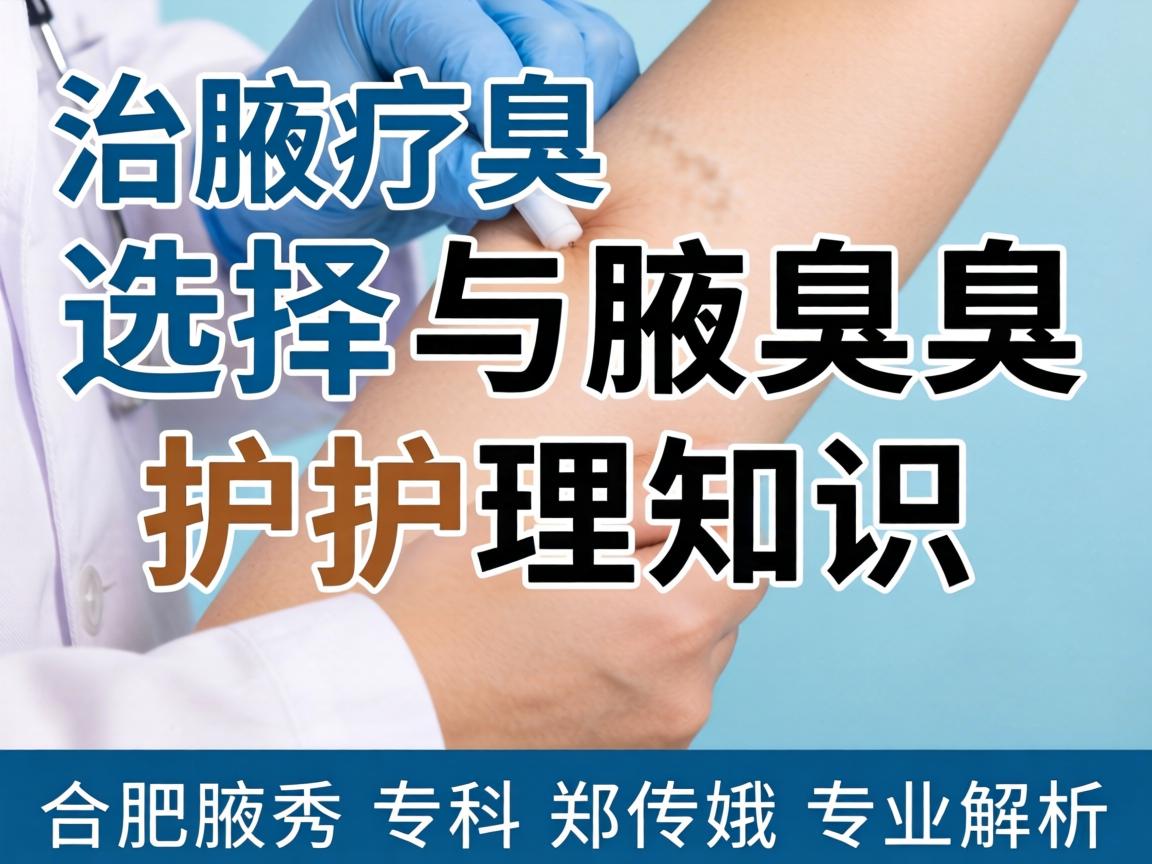 腋臭治疗选择与腋臭护理知识,合肥腋秀专科郑传娥专业解析 腋臭治疗选择与腋臭护理知识,合肥腋秀专科郑传娥专业解析