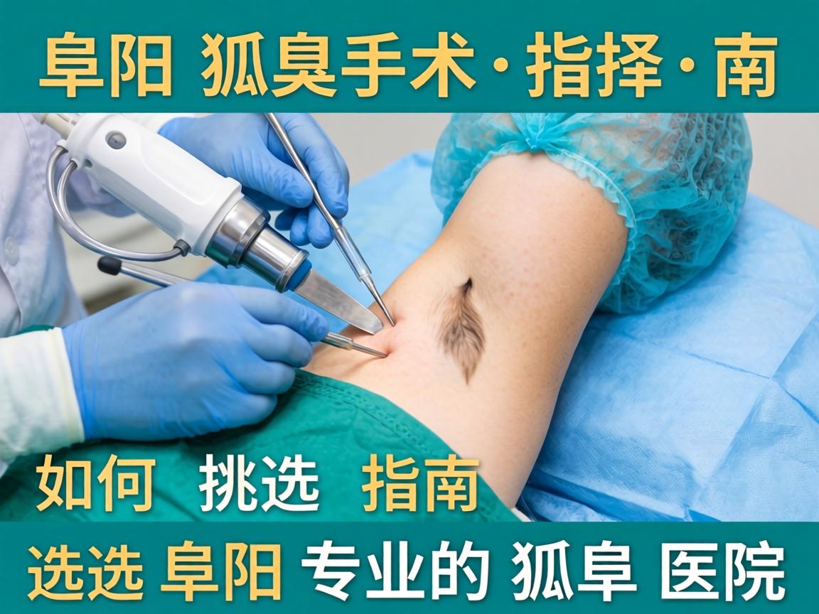 阜阳狐臭手术选择指南，如何挑选阜阳专业的狐臭医院
