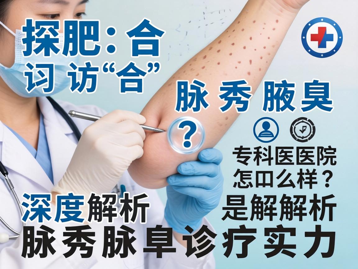 探访合肥腋秀腋臭专科医院怎么样？深度解析腋秀腋臭诊疗实力