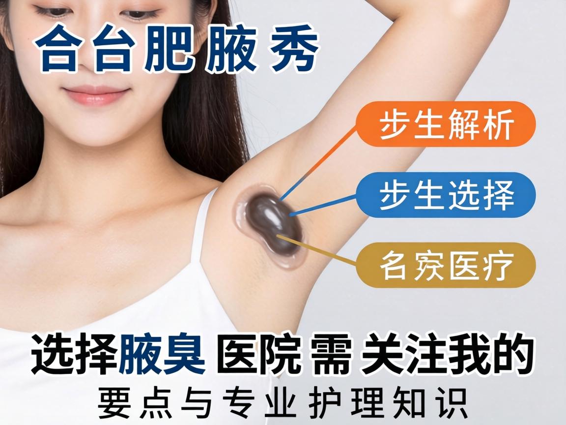 合肥腋秀解析，女生选择腋臭医院需关注的要点与专业护理知识