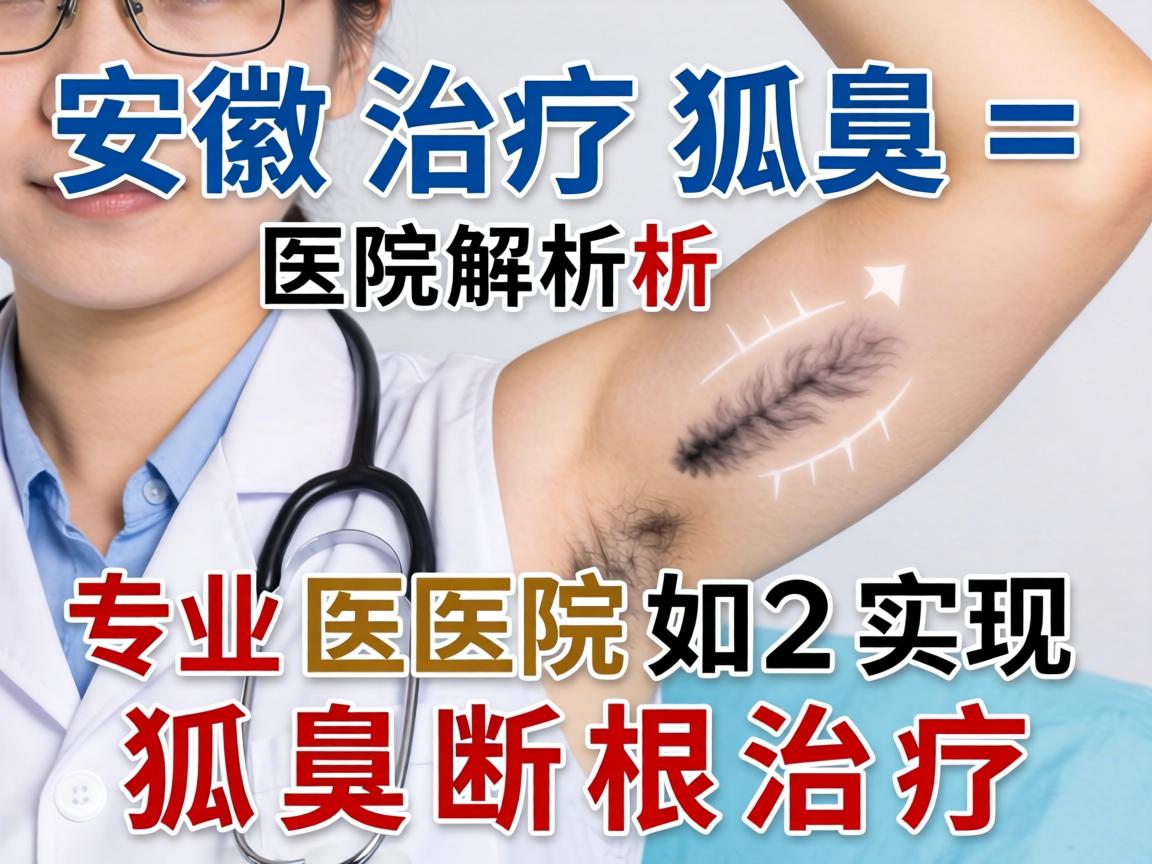 安徽治疗狐臭医院解析，专业医院如何实现狐臭断根治疗