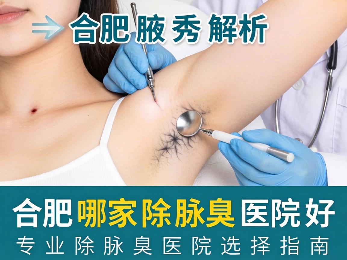 合肥腋秀解析，合肥哪家除腋臭医院好，专业除腋臭医院选择指南