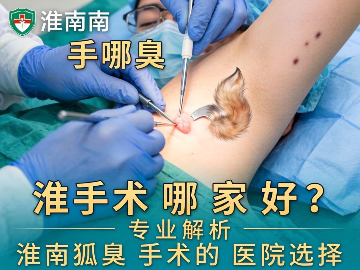 淮南狐臭手术哪家好？专业解析淮南狐臭手术的医院选择