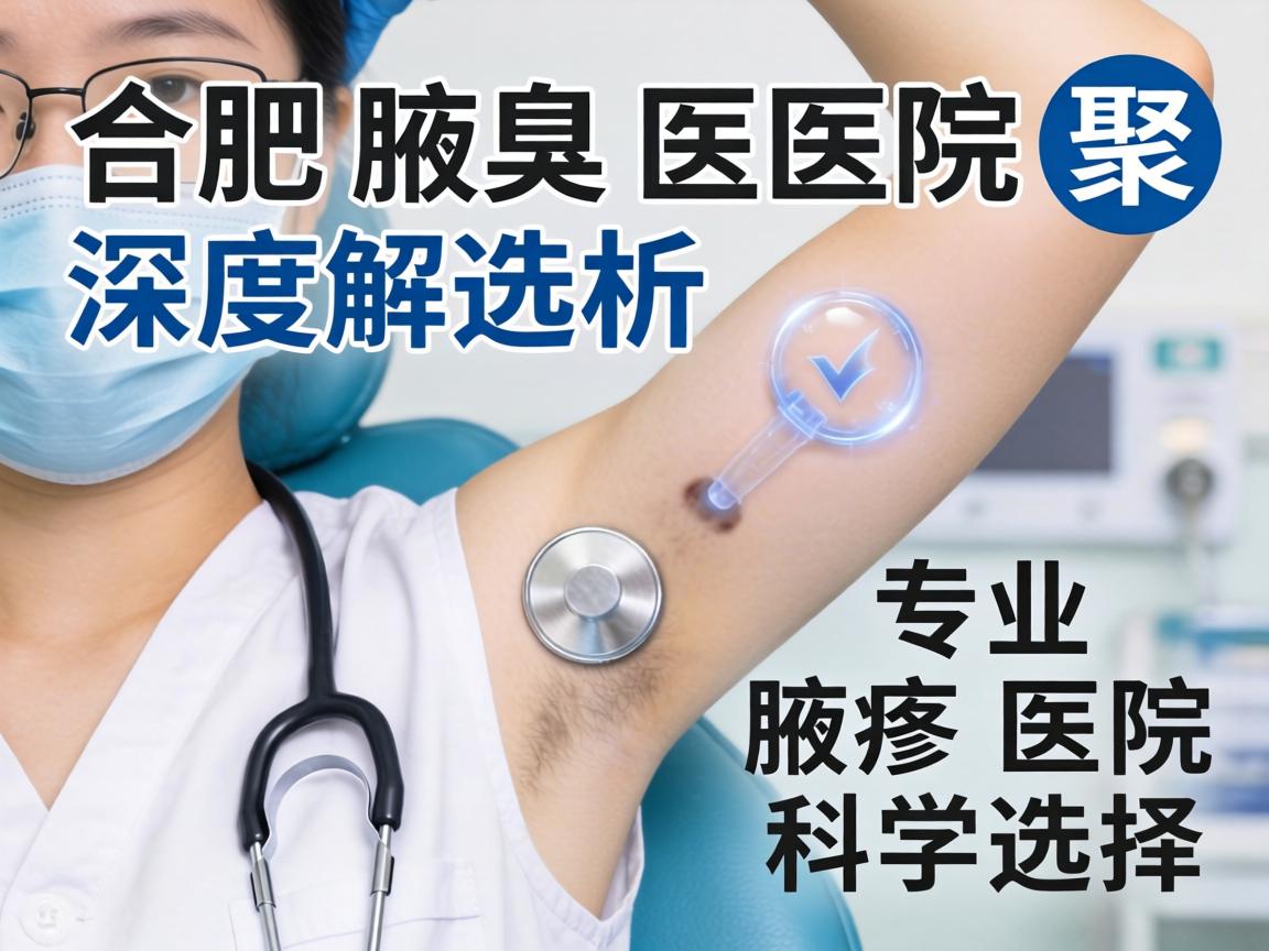 合肥腋臭医院深度解析，聚焦专业腋臭医院的科学选择