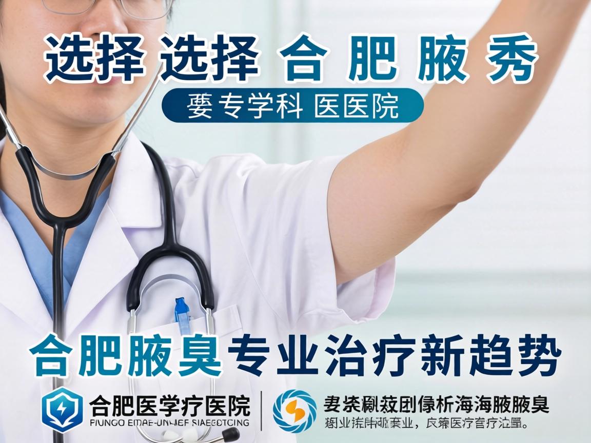 选择合肥腋秀专科医院，解析合肥腋臭专业治疗新趋势