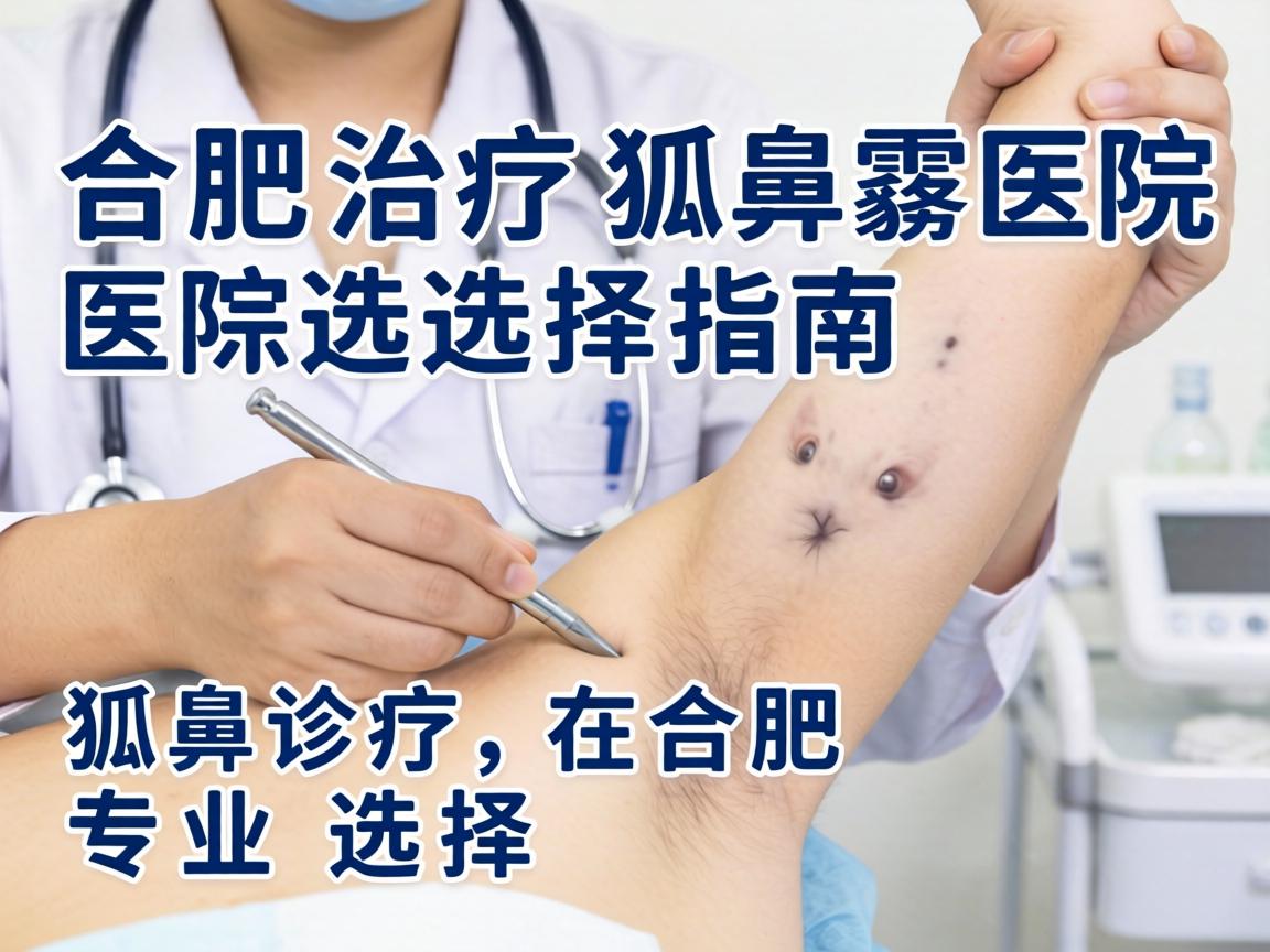 合肥治疗狐臭医院选择指南，详解狐臭诊疗在合肥的专业选择