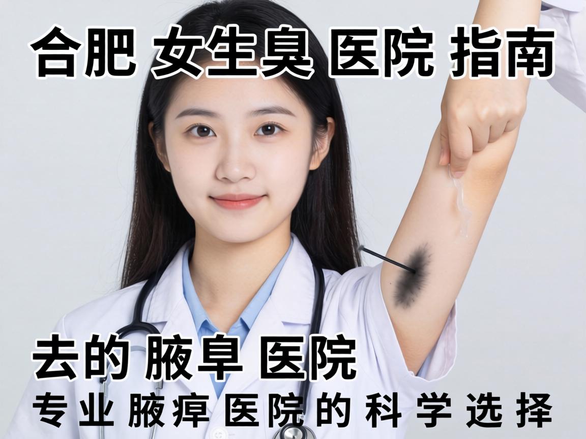 合肥女生去腋臭医院指南，专业腋臭医院的科学选择
