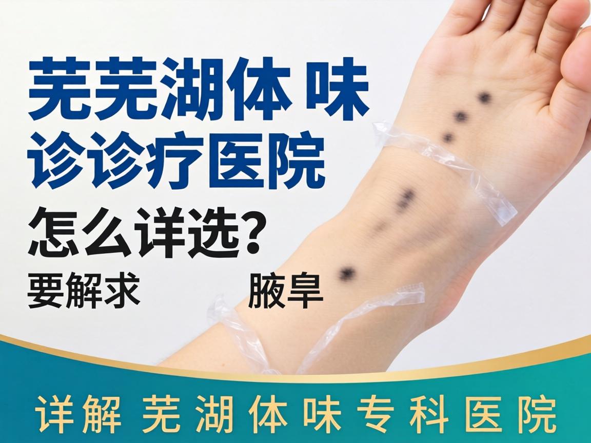 芜湖体味诊疗医院怎么选？详解芜湖体味专科医院