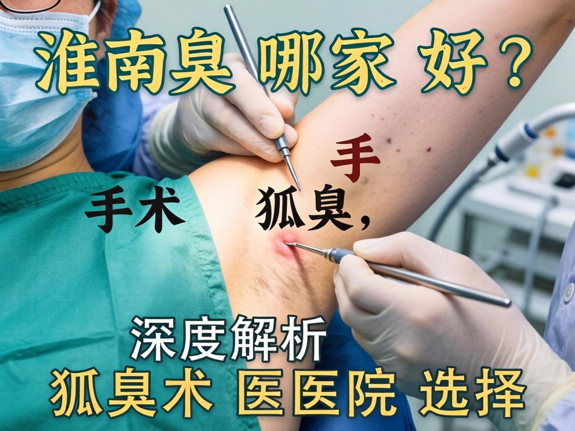 淮南狐臭手术哪家好？深度解析狐臭术医院选择